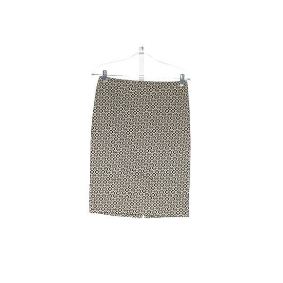 Ann Taylor Silver Midi Skirt - Picture 1 of 4
